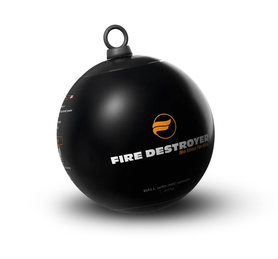 Server rack with Fire Destroyer