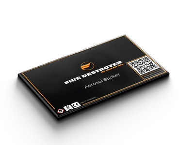 Fire Destroyer 0.09kg Sticker